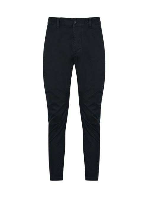Pantalone Sexy Chino in cotone stretch Black DSQUARED2 | S74KB0819 S39021900